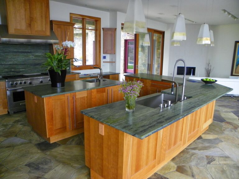 Pristine kitchen marble counters, cleaned, polished, and sealed to perfection by Sureshine